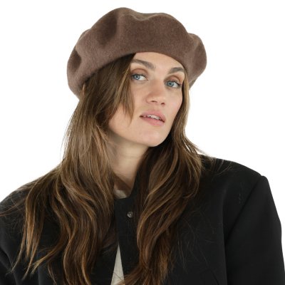 Baret - Gårda Annecy Wool Beret (koffie)
