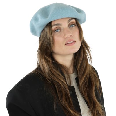Baret - Gårda Annecy Wool Beret (lichtblauw)