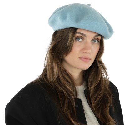Baret - Gårda Annecy Wool Beret (lichtblauw)