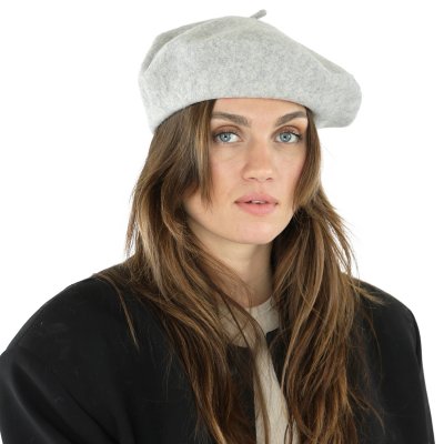 Baret - Gårda Annecy Wool Beret (lichtgrijs)