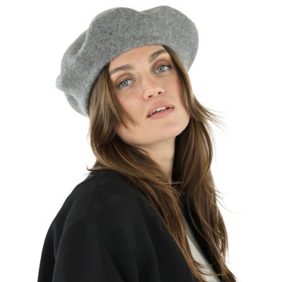 Baret - Gårda Annecy Wool Beret (donkergrijs)