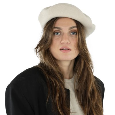 Baret - Gårda Annecy Wool Beret (gebroken wit)