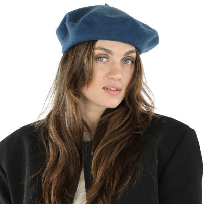 Baret - Gårda Annecy Wool Beret (petrol)