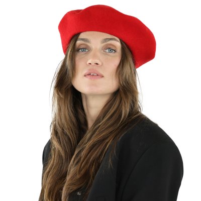 Baret - Gårda Annecy Wool Beret (rood)