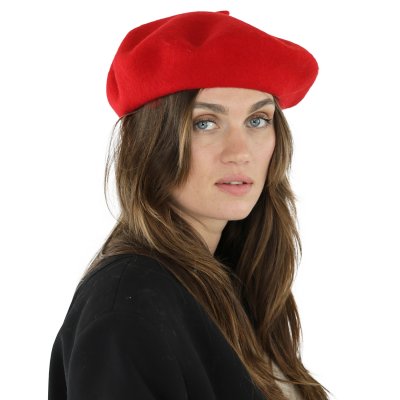 Baret - Gårda Annecy Wool Beret (rood)
