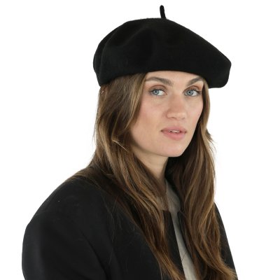 Baret - Gårda Annecy Wool Beret (zwart)
