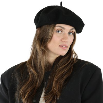Baret - Gårda Annecy Wool Beret (zwart)