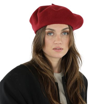 Baret - Gårda Annecy Wool Beret (bordeaux)