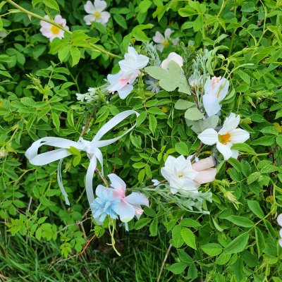 Bloemenkrans - Gårda Iris Flowerband (veelkleurig)