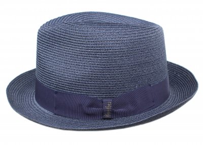 Hoeden - Borsalino Treccia Canapa (blauw)