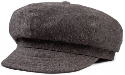 Flat cap - Brixton Thirsty (washed black)