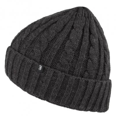 Muts - Jaxon Cabel Knit Hat (Donkergrijs)