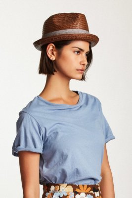 Hoeden - Brixton Castor (chocolate)