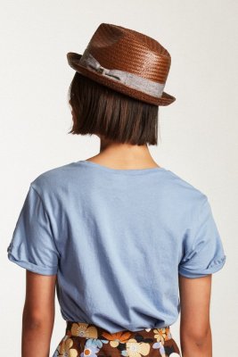 Hoeden - Brixton Castor (chocolate)