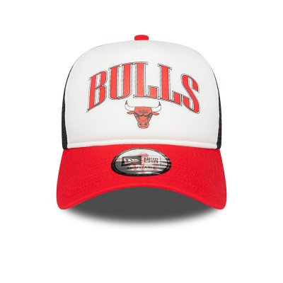 Caps - New Era Chicago Bulls Retro Trucker Cap (rood/zwart)