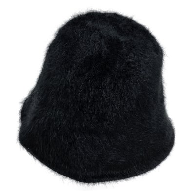 Hoeden - Gårda Angora Cloche (zwart)