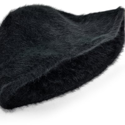 Hoeden - Gårda Angora Cloche (zwart)