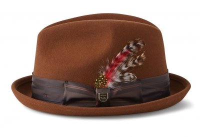 Hoeden - Brixton x Fender Mustang Fedora (mocha)