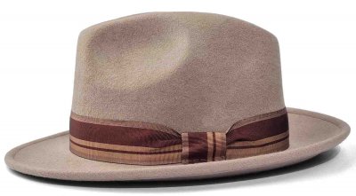 Hoeden - Gårda Montefalco Fedora Wool Hat (beige)