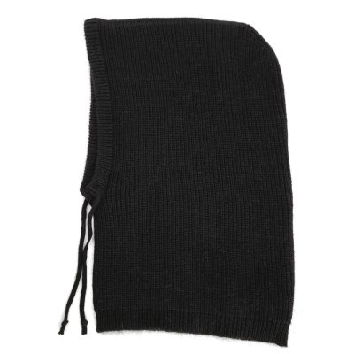 Bivakmuts - Gårda Vilhelmina Knitted Balaclava (zwart)