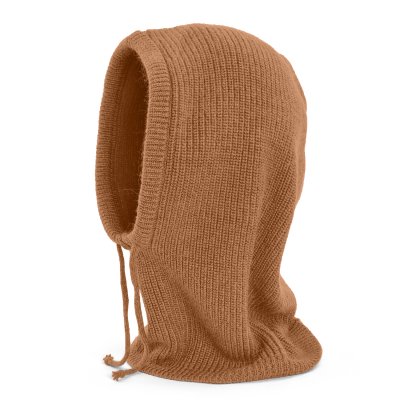 Bivakmuts - Gårda Vilhelmina Knitted Balaclava (bruin)