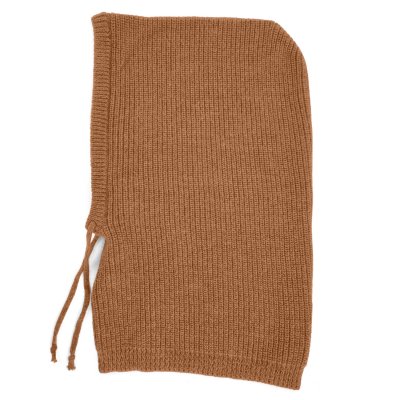 Bivakmuts - Gårda Vilhelmina Knitted Balaclava (bruin)