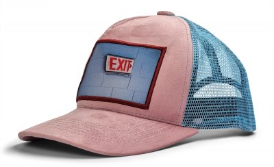 Caps - Gårda Velvet Trucker Exit (roze)