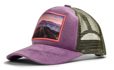 Caps - Gårda Velvet Trucker Hollywood (paars)