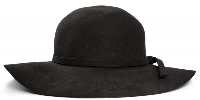 Hoeden - Gårda Lessola Floppy Wool Hat (zwart)