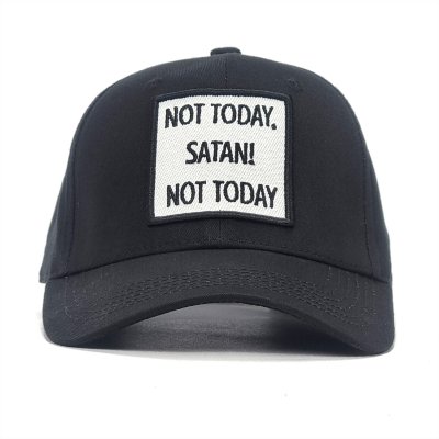 Caps - Gårda Not Today Satan (zwart)