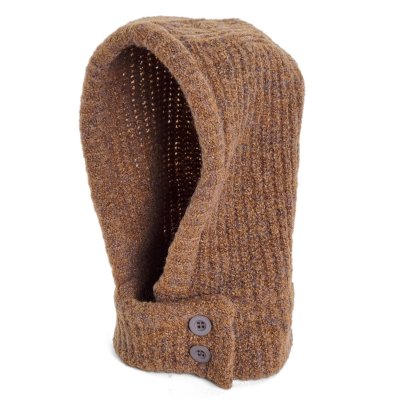 Bivakmuts - Gårda Nivala Knitted Balaclava (bruin)