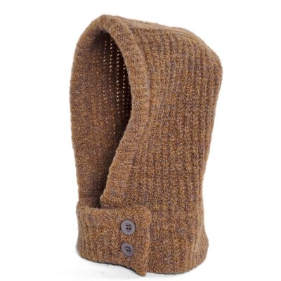 Bivakmuts - Gårda Nivala Knitted Balaclava (bruin)