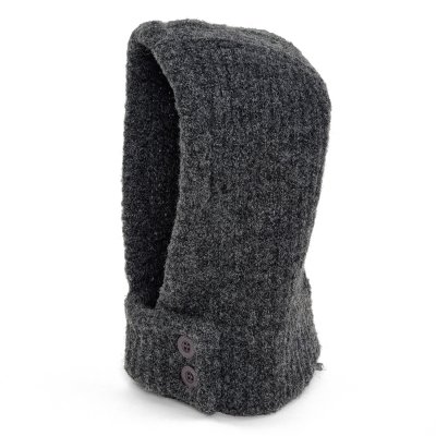 Bivakmuts - Gårda Nivala Knitted Balaclava (donkergrijs)