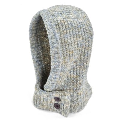 Bivakmuts - Gårda Nivala Knitted Balaclava (blauw)