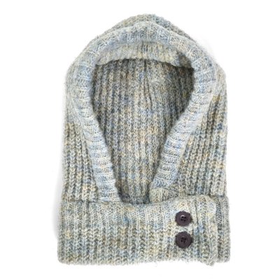 Bivakmuts - Gårda Nivala Knitted Balaclava (blauw)