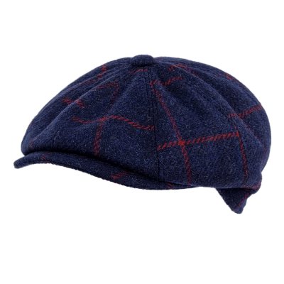 Flat cap - Gårda Premium Callander Wool Newsboy (blauw)