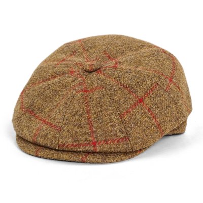 Flat cap - Gårda Premium Callander Wool Newsboy (bruin)