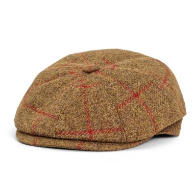Flat cap - Gårda Premium Callander Wool Newsboy (bruin)