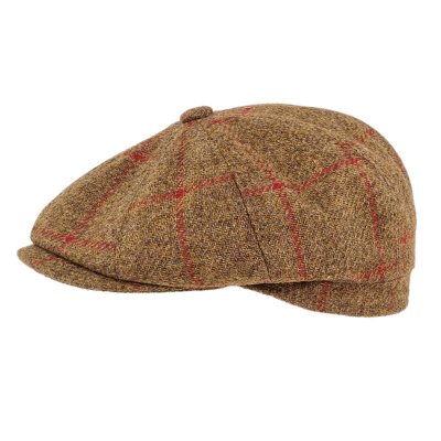 Flat cap - Gårda Premium Callander Wool Newsboy (bruin)