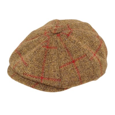 Flat cap - Gårda Premium Callander Wool Newsboy (bruin)
