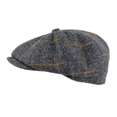 Flat cap - Gårda Premium Callander Wool Newsboy (grijs)