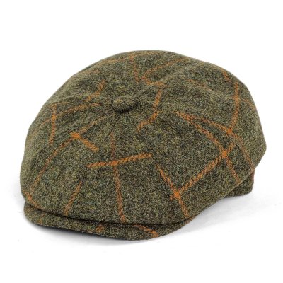 Flat cap - Gårda Premium Callander Wool Newsboy (groente)