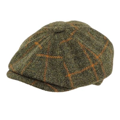 Flat cap - Gårda Premium Callander Wool Newsboy (groente)