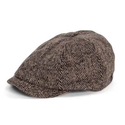 Flat cap - Gårda Lanark Newsboy (bruin)