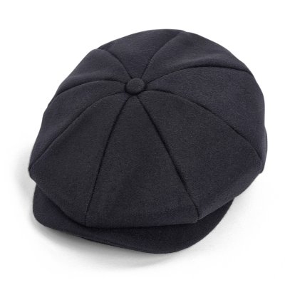 Flat cap - Gårda Clarkston Newsboy (zwart)
