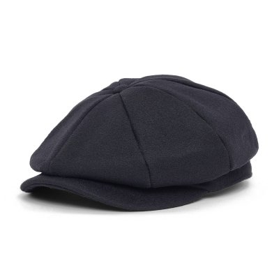 Flat cap - Gårda Clarkston Newsboy (zwart)