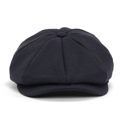 Flat cap - Gårda Clarkston Newsboy (zwart)