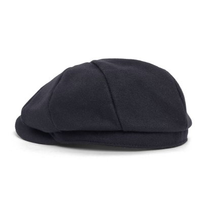 Flat cap - Gårda Clarkston Newsboy (zwart)