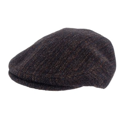 Flat cap - Gårda Premium Coleraine Wool Sixpence (blauw)
