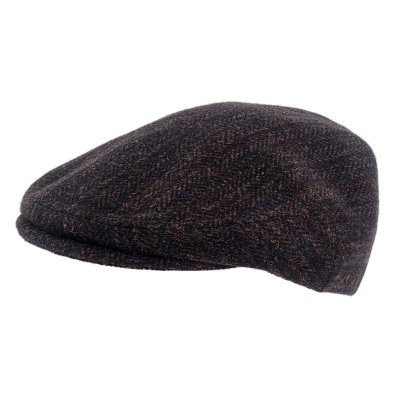 Flat cap - Gårda Premium Coleraine Wool Sixpence (blauw)